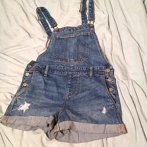 Cute Old Navy Womens Overalls Shorts